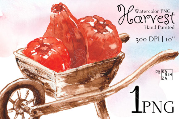 WATERCOLOR Fall Clipart, Illustrations